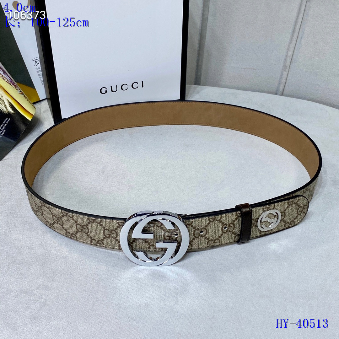 Gucci Belts 4.0CM Width 044
